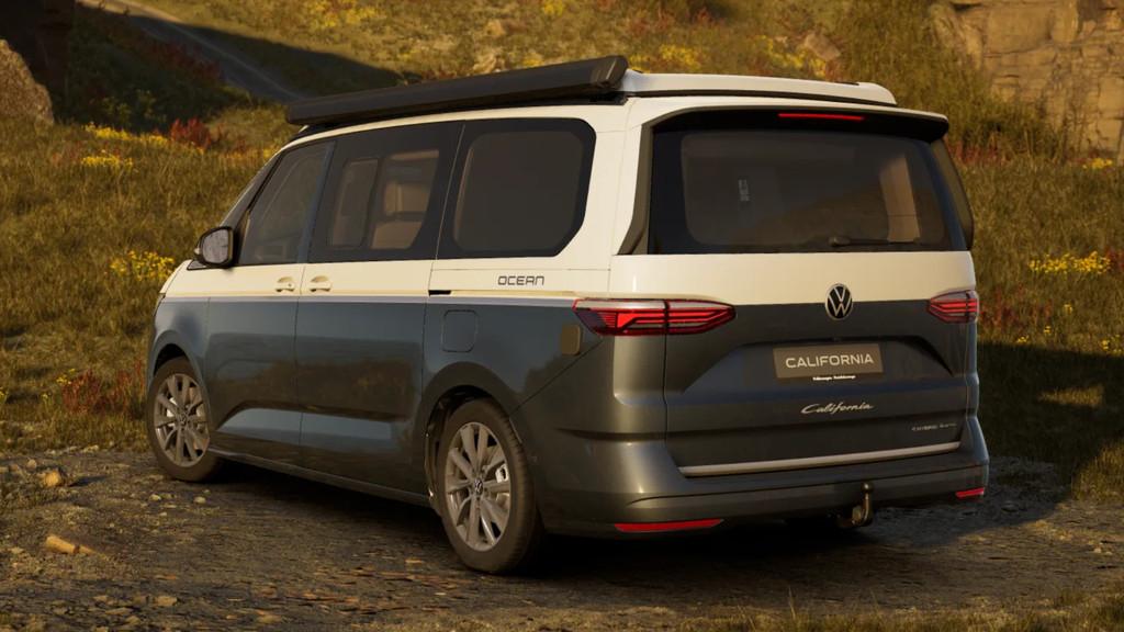 Volkswagen California Ocean T7 245PK Automaat PHEV 4x4 Apple, Caravans en Kamperen, Automaat, Buscamper of Camperbus, Volkswagen