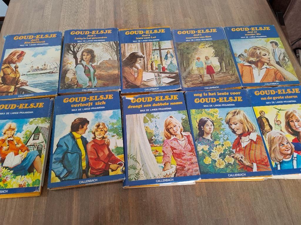 COMPLETE 10 DELIGE GOUDELSJE SERIE Max de Lange-Praamsma, Boeken, Overige Boeken, Ophalen, Gelezen