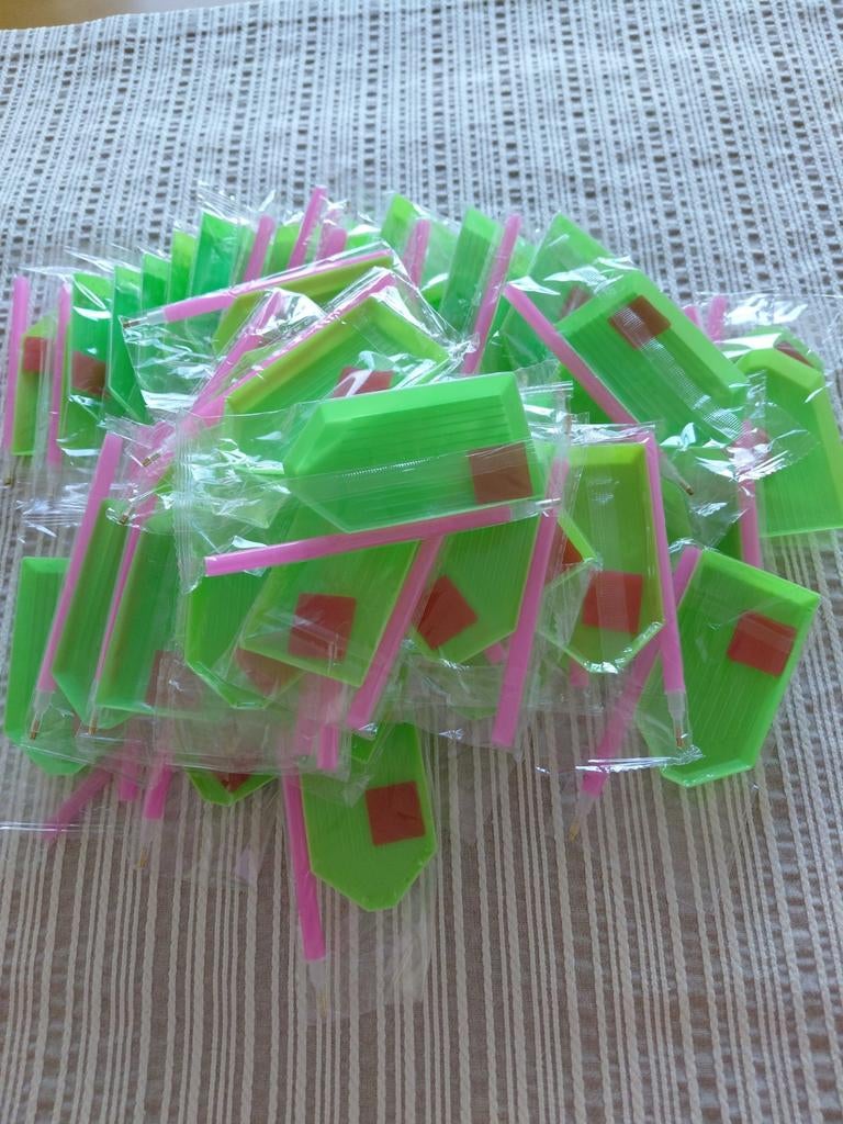 Diamond painting bakjes, pennen en wax NIEUW, Hobby en Vrije tijd, Knutselen, Ophalen, Nieuw, Knutselwerk