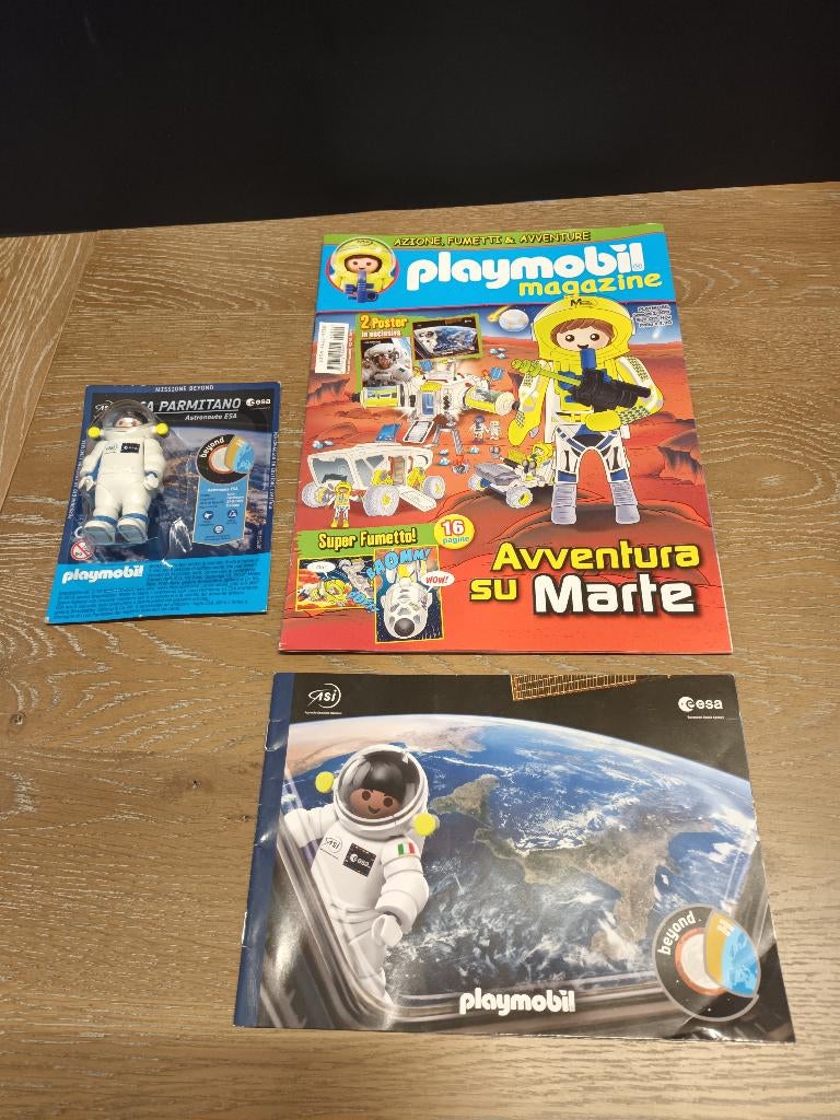 playmobil esa astronaut luca parmitano incl tijdschrift, Ophalen of Verzenden, Nieuw, Complete set