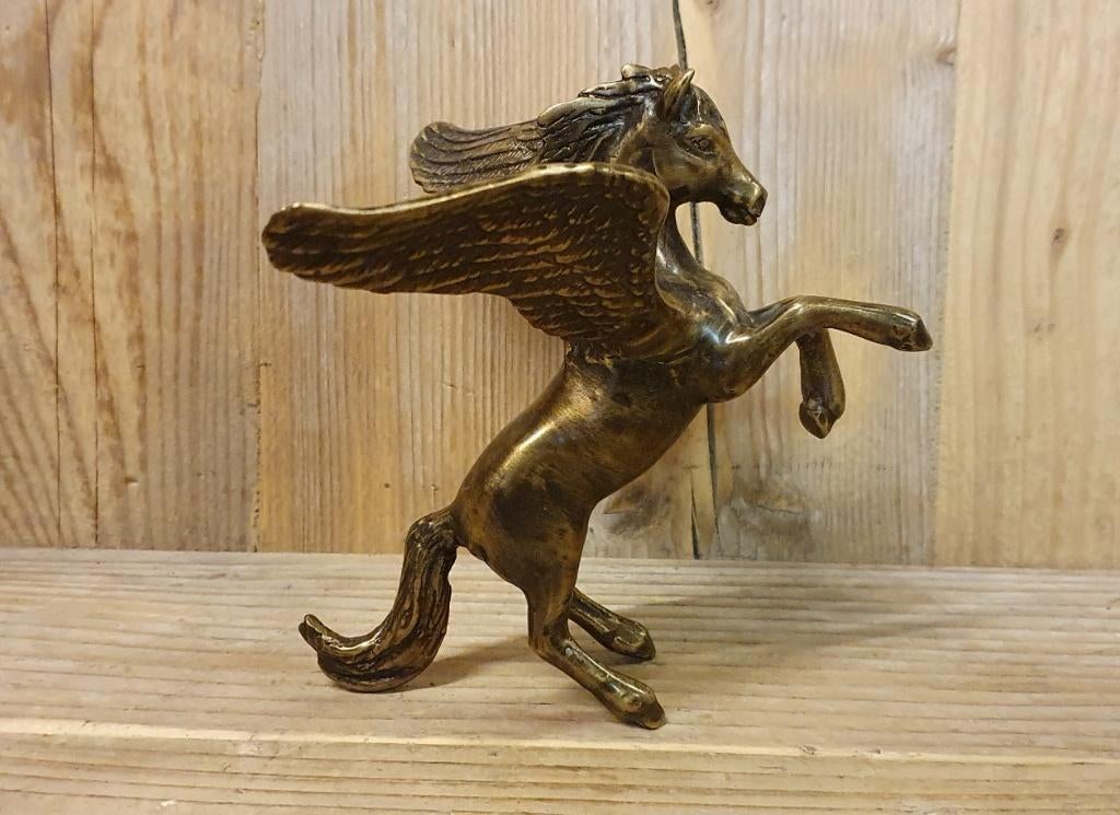 PEGASUS / Bronzen beeld, Ophalen of Verzenden, Nieuw, Beeldje of Figuurtje