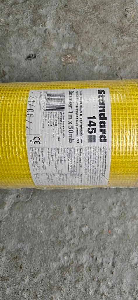 Glasvezel wapeningsgaas 50m2 6x4mm, Doe-het-zelf en Verbouw, Ophalen of Verzenden, Nieuw