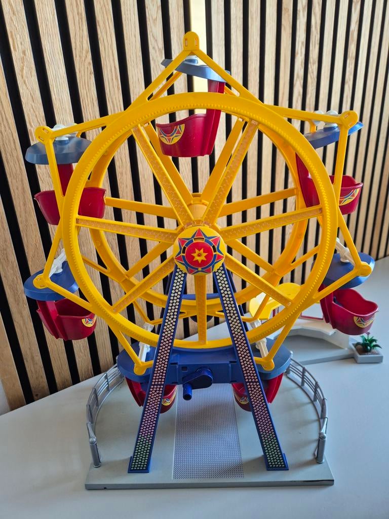 Playmobil reuzenrad met verlichting, Ophalen, Gebruikt, Jongen of Meisje