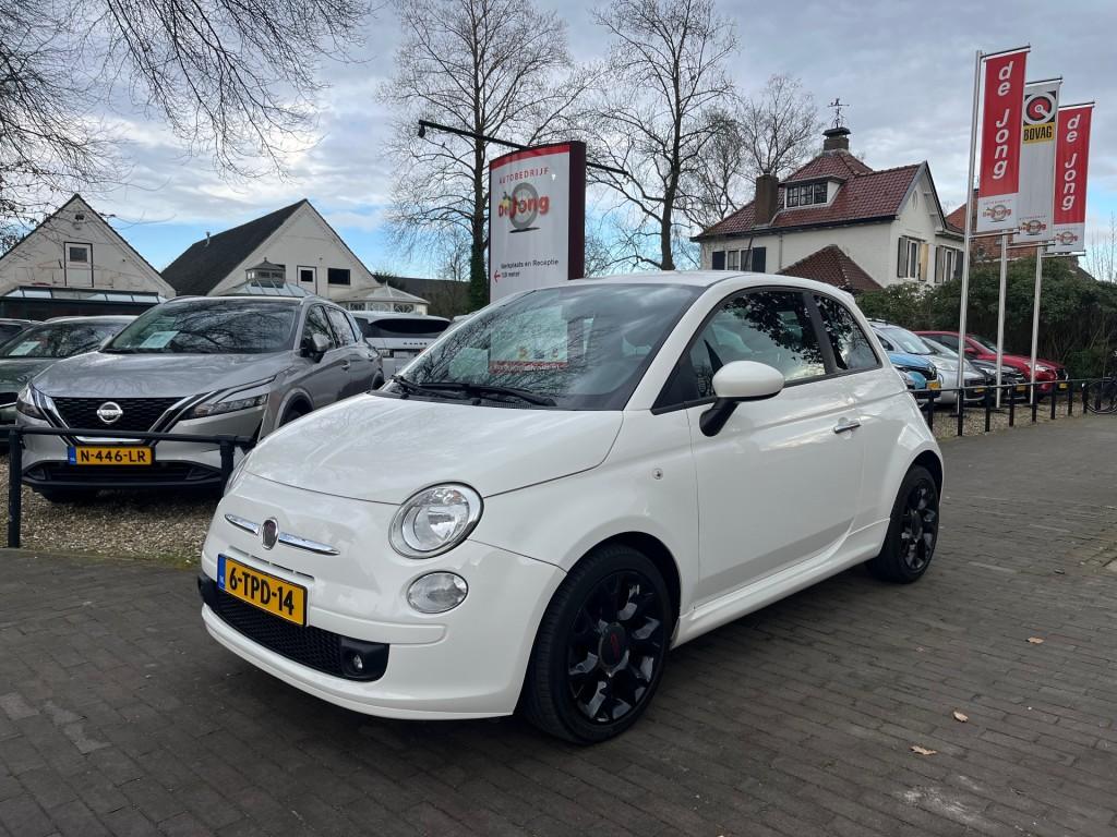 Fiat 500 0.9 TWINAIR T 500S / AIRCO / HALF LEDER / 16'' LM-V, Voorwielaandrijving, Gebruikt, Origineel Nederlands, Bedrijf