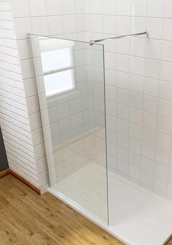 Hüppe douchewand, Ophalen, Gebruikt, Glas, Douche