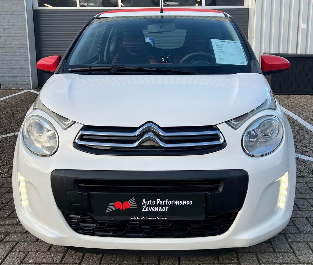 Citroën C1 1.2 60KW 3-DRS 2015 Wit, Auto's, Citroën, Bedrijf, C1, ABS, Airbags, Airconditioning, Apple Carplay, Bluetooth, Bochtverlichting