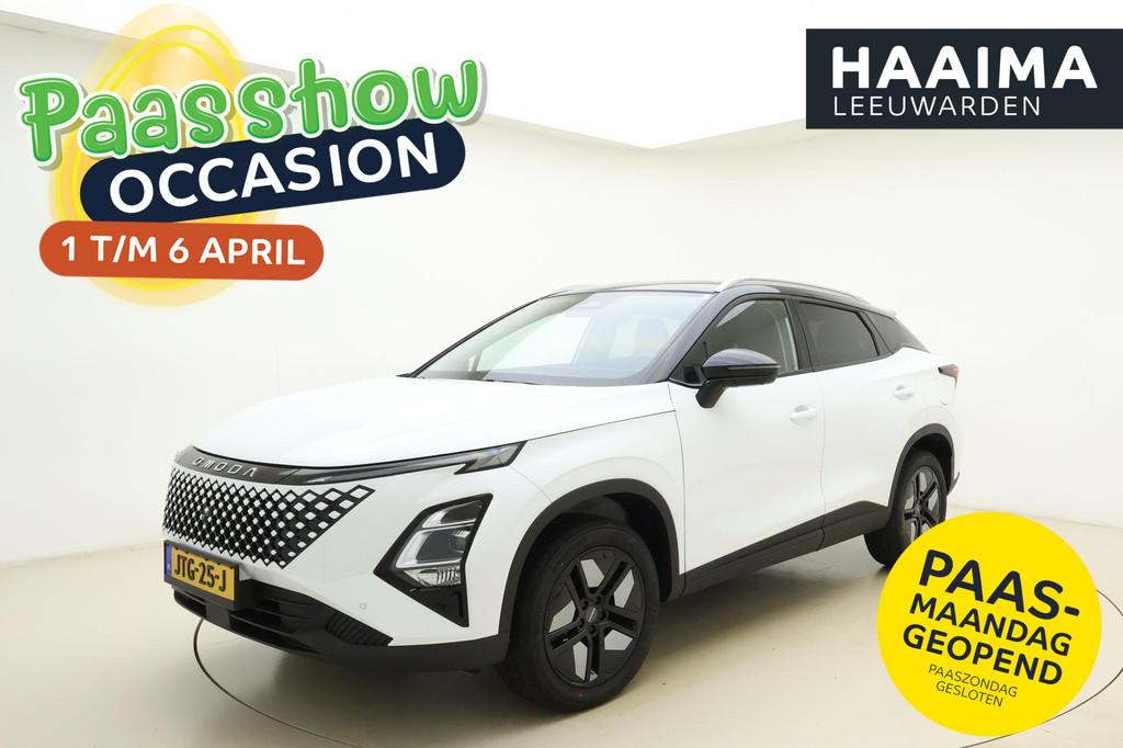 Omoda 5 1.6 T-GDi SHS-H Premium Panoramisch Schuif/kanteldak, Auto's, Overige Auto's, Gebruikt, 4 cilinders, 2 kWh, Origineel Nederlands