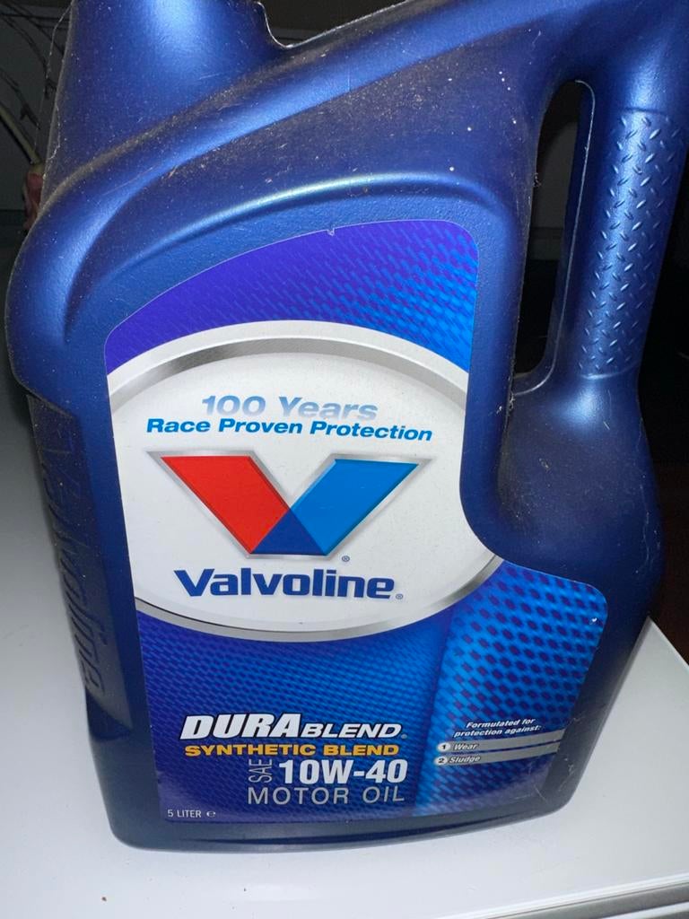 Valvoline DuraBlend 10W-40 Motorolie - 90% vol, Ophalen of Verzenden, Gebruikt, Universele onderdelen