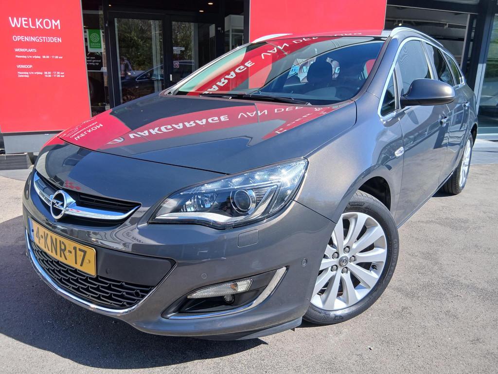 Opel Astra Sports Tourer 1.4 Turbo Cosmo, Gebruikt, Zwart, 4 cilinders, Origineel Nederlands