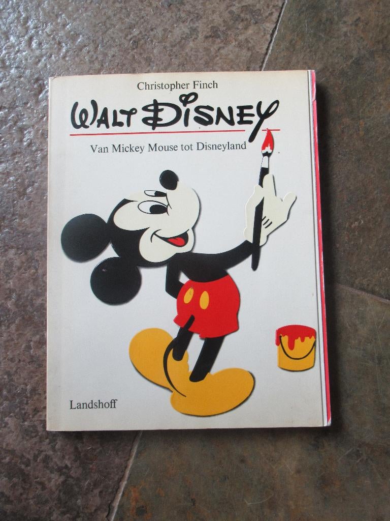 WALT DISNEY Boek van Mickey Mouse tot Disneyland 1975 € 25, Ophalen of Verzenden, Overige figuren, Nieuw, Overige typen