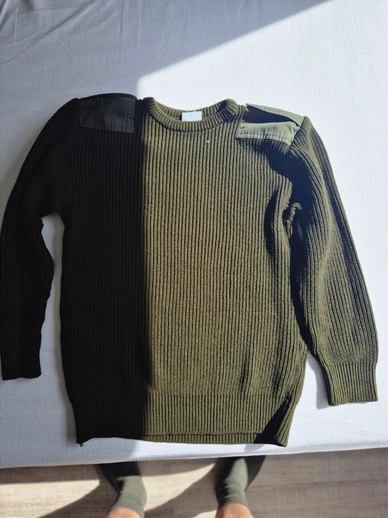 Commando trui leger groen maat M, Onbekend, Maat 48/50 (M), Ophalen of Verzenden, Zo goed als nieuw