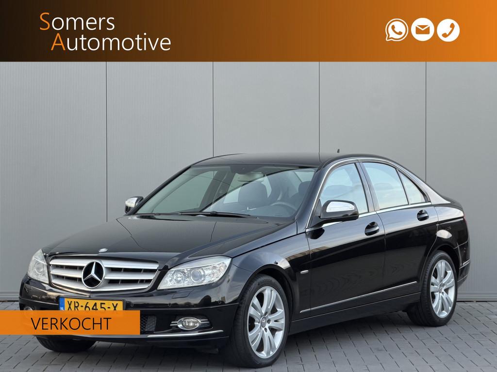 Mercedes-Benz C-Klasse 280 Avantgarde | LPG | Harman Kardon, Auto's, Automaat, Zwart, Bedrijf, Sedan