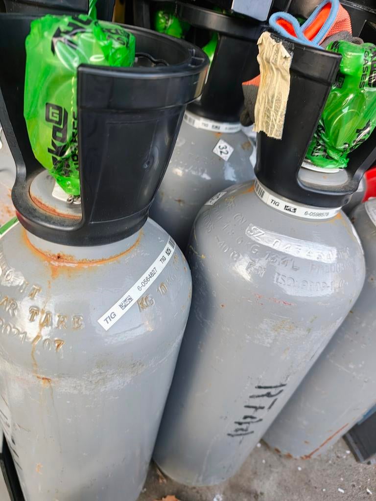 Beste optie: CO₂ gasflessen 10kg – vol, klaar voor gebruik, Doe-het-zelf en Verbouw, Ophalen of Verzenden, Nieuw