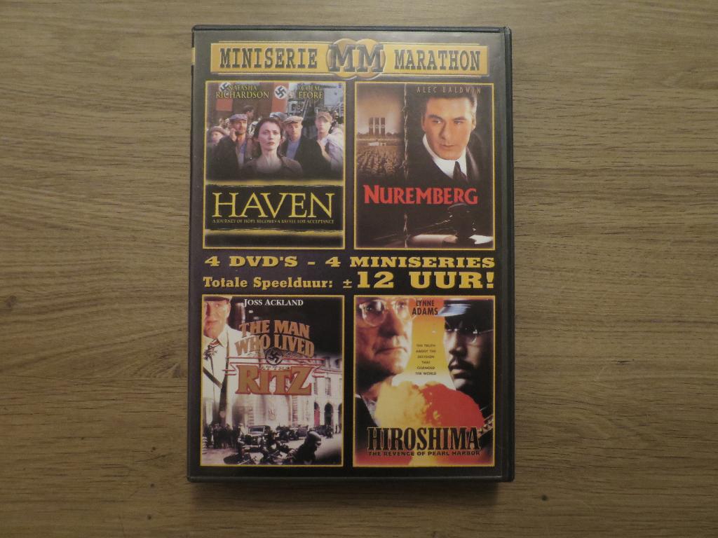 Miniserie Marathon Box - 4 DVD's - 12 uur Historisch Drama, Vanaf 12 jaar, Ophalen of Verzenden, Zo goed als nieuw
