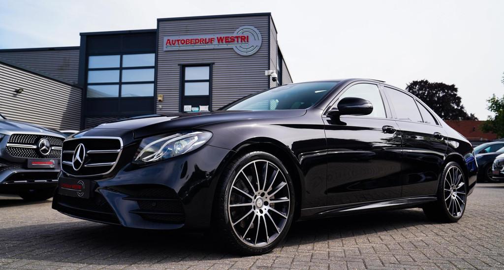 Mercedes-Benz E-klasse 200 Ambition | Pano | Parkpilot | Sfe, Automaat, Gebruikt, 4 cilinders, Zwart