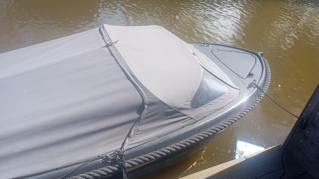 Tekoop: topcraft 605 tender ,met boegschroef, Watersport en Boten, Sloepen, 50 tot 70 pk, 6 meter of meer, Buitenboordmotor, Benzine