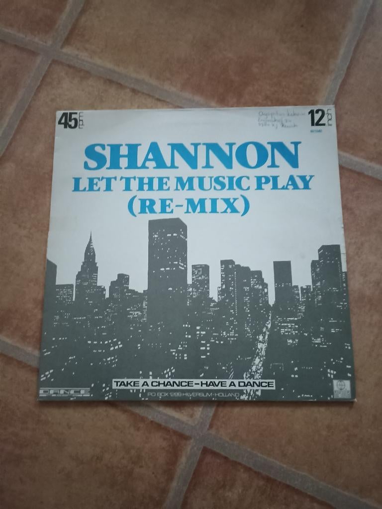 12'' Shannon - Let the music play, Ophalen of Verzenden, 1980 tot 2000, Gebruikt, 12 inch
