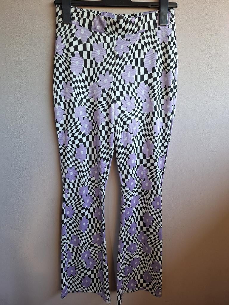 Nieuwe flared stretch legging print van Primark, maat S/M, Primark, Nieuw, Ophalen of Verzenden, Maat 36 (S)