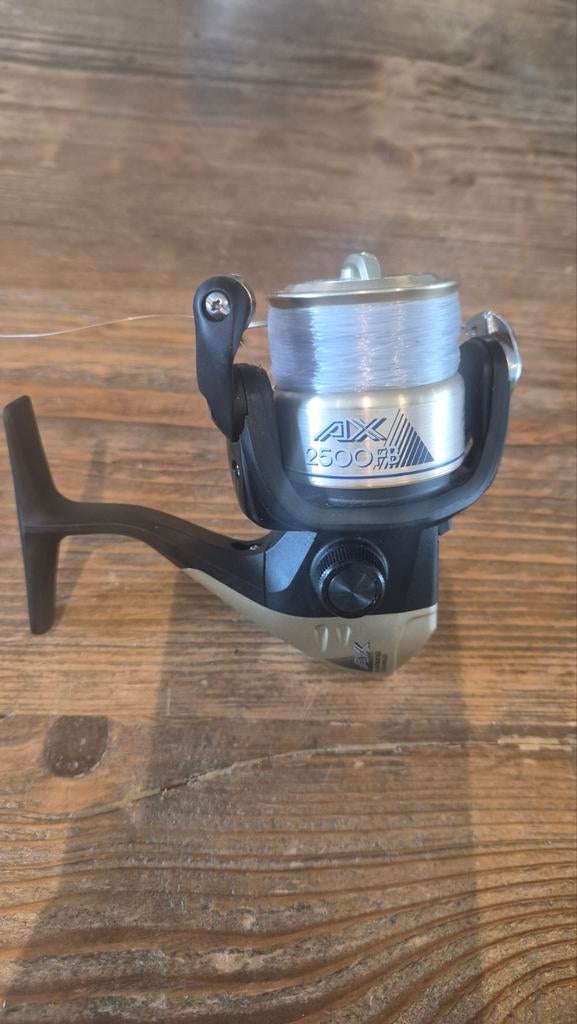 Shimano AX 2500 FB Molen - Zo goed als nieuw, Watersport en Boten, Hengelsport | Algemeen, Ophalen of Verzenden