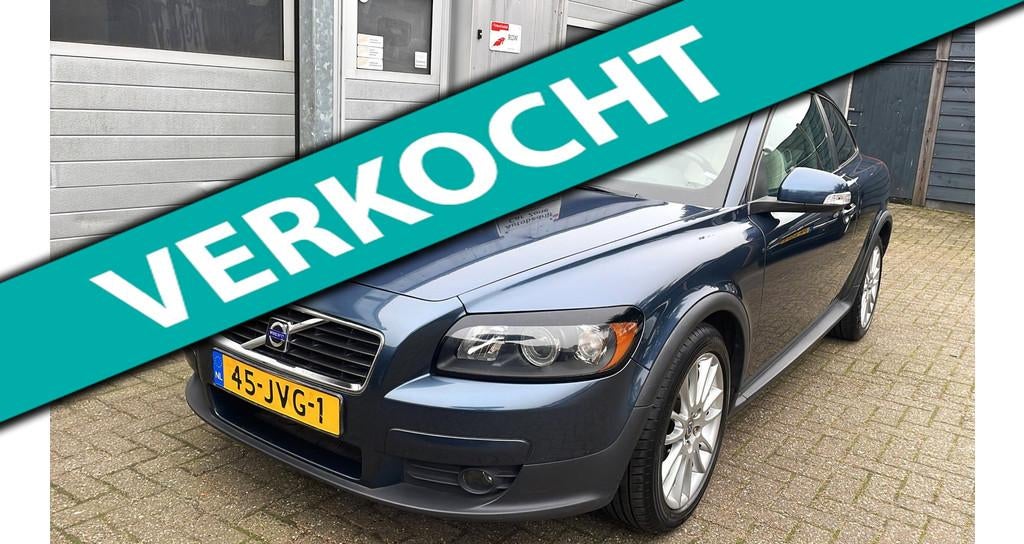 Volvo C30 1.8 Sport 2009-Leder-Clima-Cruise-Velgen-Trekhaak, 125 pk, Gebruikt, 4 cilinders, Parkeersensor
