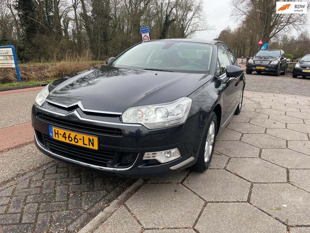 Citroen C5 1.6 THP Exclusive LEES TEKST!, Euro 5, 1490 kg, Gebruikt, Zwart