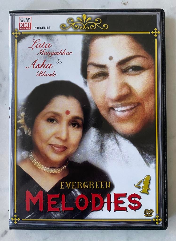 DVD : LATA MANGESHKAR & ASHA BHOSLE Evergreen Melodies INDIA, Alle leeftijden, Verzenden, Gebruikt, Muziek en Concerten