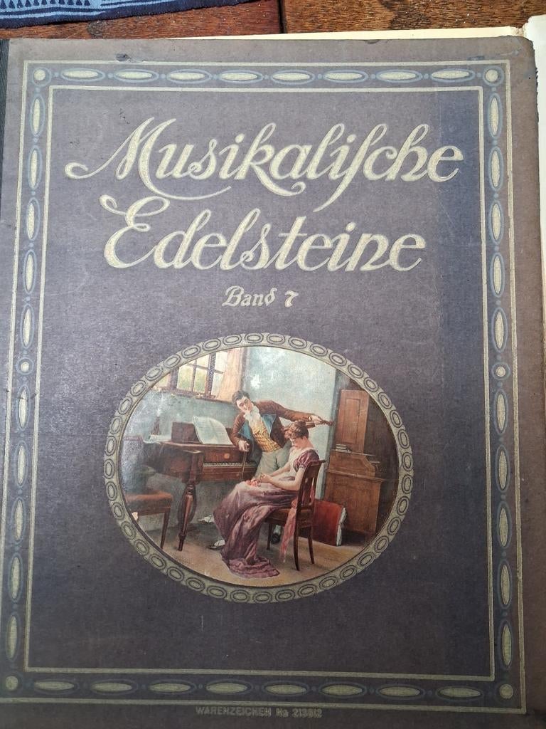 Oude pianomuziek, "Musikalische Edelsteine" Band 7, Muziek en Instrumenten, Bladmuziek, Ophalen of Verzenden