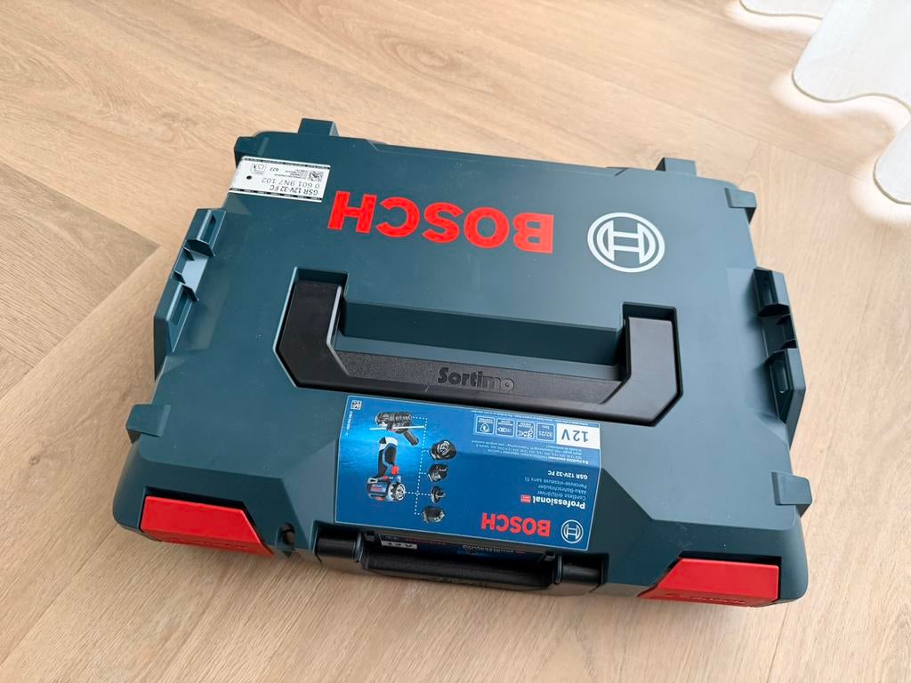 Bosch L-Boxx voor GSR 12V-32 FC of 12V-35FC met Inleg, Doe-het-zelf en Verbouw, Gereedschapskisten, Nieuw, Ophalen of Verzenden