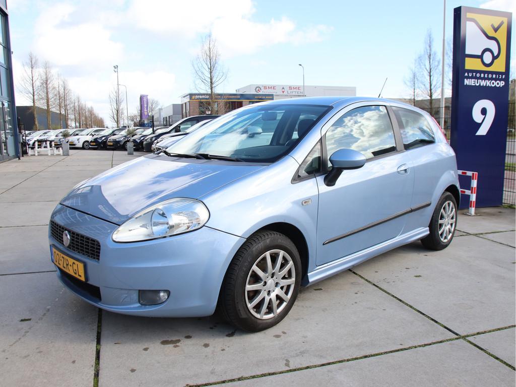 Fiat Grande Punto 1.4 GP NL Auto, Airco, NAP, Nw. APK-Distri, Stof, 4 cilinders, Grande Punto, Origineel Nederlands