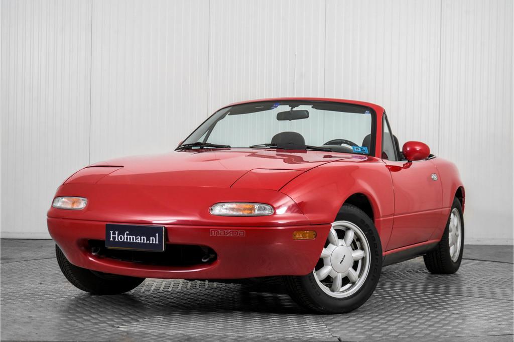 Mazda MX-5 Miata 1.6i-16V Uniek, 61000 miles. (bj 1992), Achterwielaandrijving, Gebruikt, 4 cilinders, Cabriolet