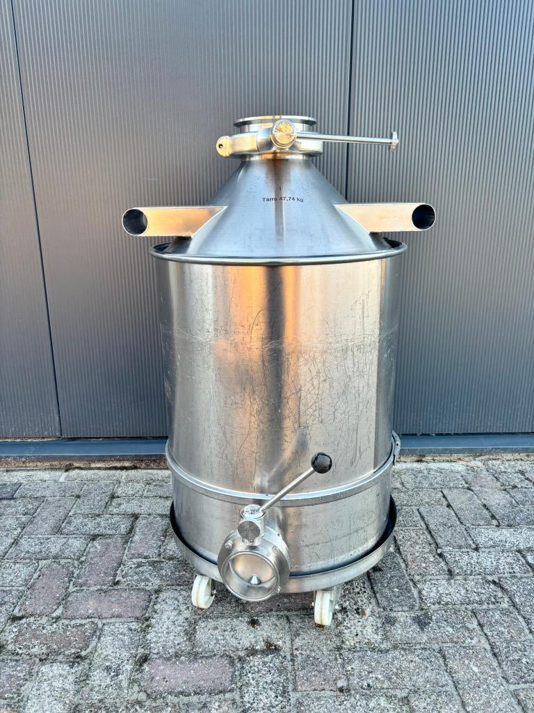 26 stuks RVS Müller opslagtank (buffertank / tank), Ophalen, Gebruikt, Overige metalen