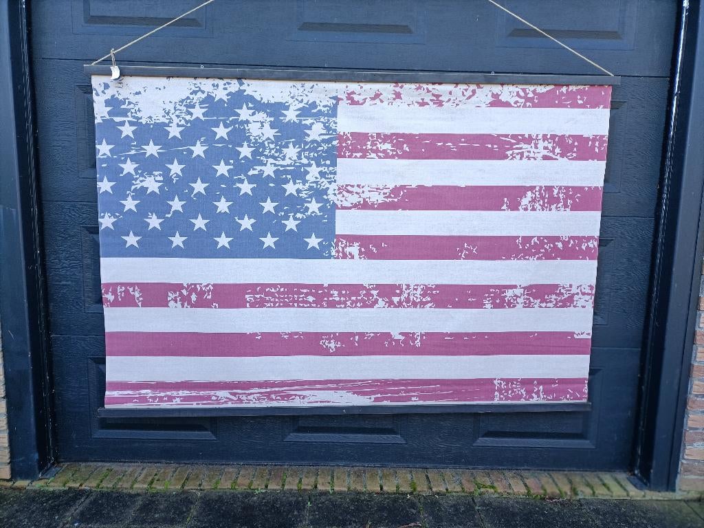 Akerikaanse vintage vlag, Diversen, Ophalen, Zo goed als nieuw