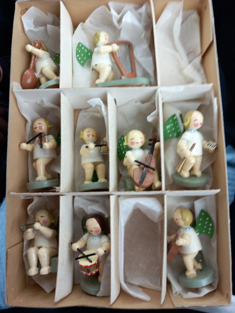 Houten engeltjes, Diversen, Ophalen, Gebruikt