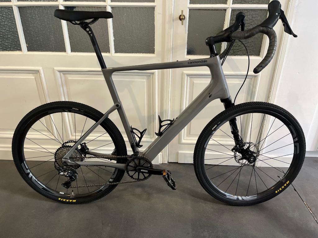 Cannondale Topstone Carbon Lefty XL + ENVE G27 Carbon Wielen, Fietsen en Brommers, Fietsen | Racefietsen, Carbon, 10 tot 15 versnellingen
