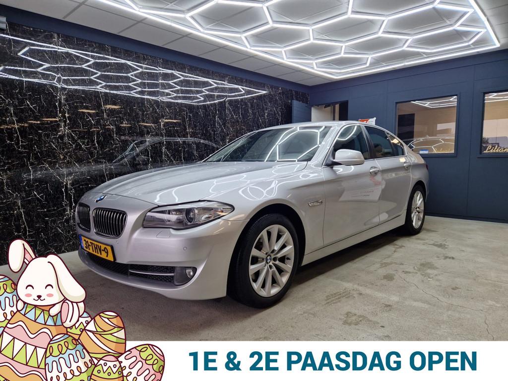 BMW 5 Serie 520i Executive M Sport (bj 2012, automaat), Automaat, Euro 5, Gebruikt, Zwart