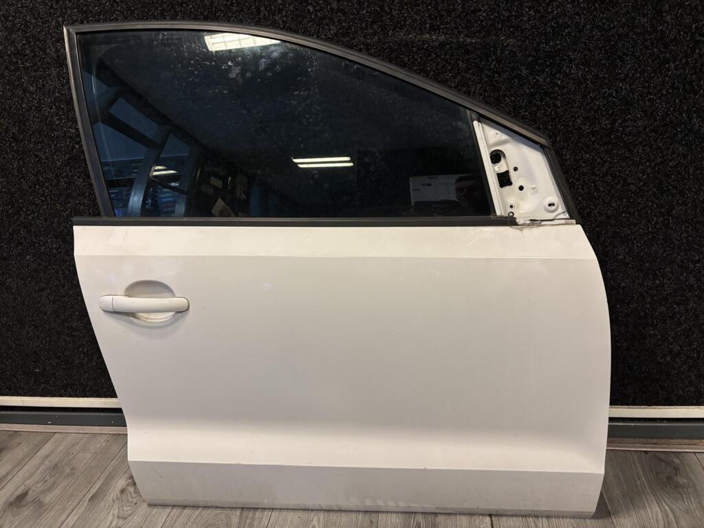 VW Polo 6R (2009-2014) Deur Rechtsvoor LB9A, Auto-onderdelen, Gebruikt, Rechts, Ophalen of Verzenden, Volkswagen