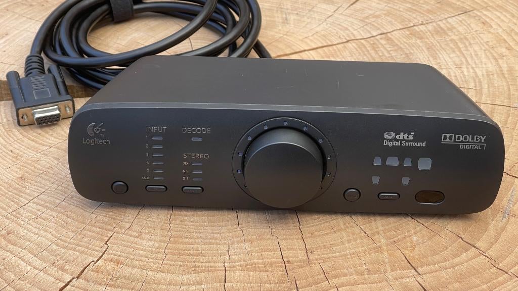 Logitech Z906 Control console, Bedieningspaneel, Computers en Software, Pc speakers, Ophalen of Verzenden, Zo goed als nieuw, Audiokanaal 5.1