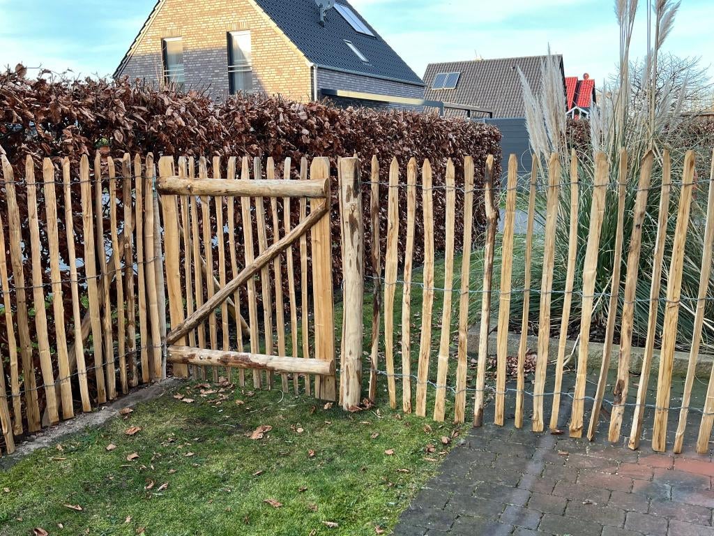 Tuinpoort Kastanje Poort Tuinhek, Nieuw, Mno, Tuinhek, Hout