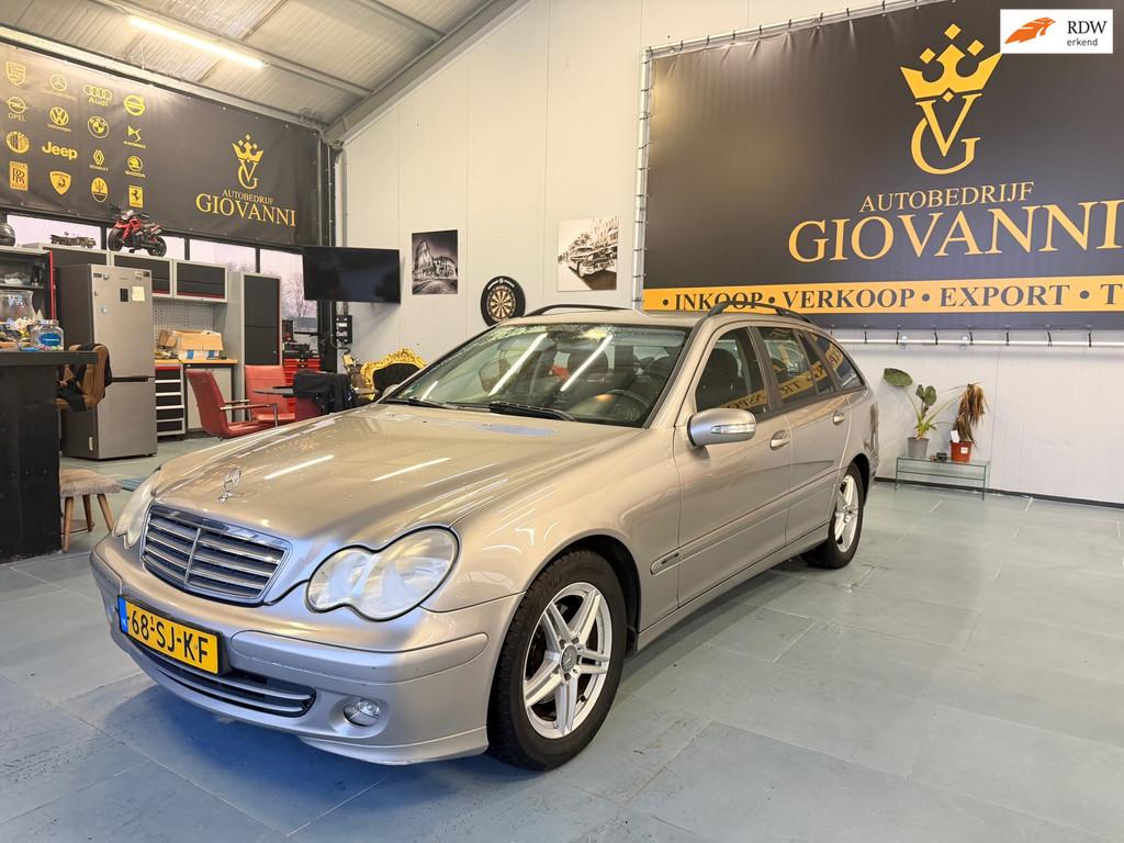 Mercedes-Benz C-klasse Combi 200 K. Classic, Auto's, Automaat, Achterwielaandrijving, Gebruikt, 4 cilinders