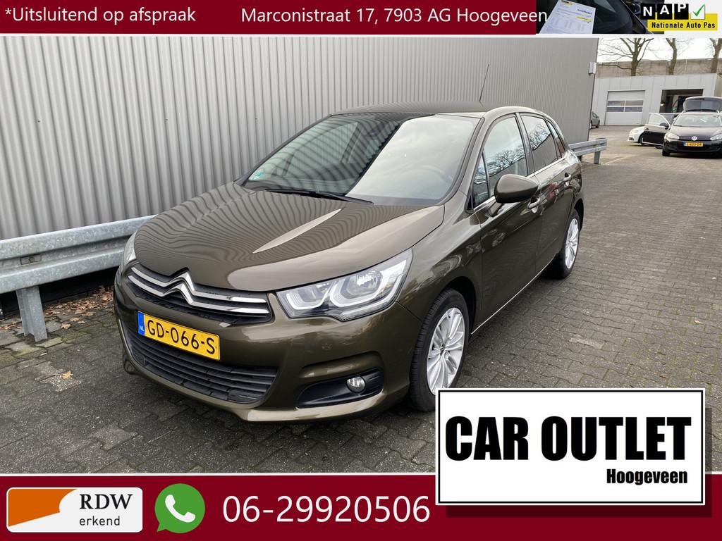 Citroën C4 1.2 PureTech Business Clima, Navi, CC, PDC, LM,, Auto's, Citroën, Stof, Euro 6, 1199 cc, Bruin