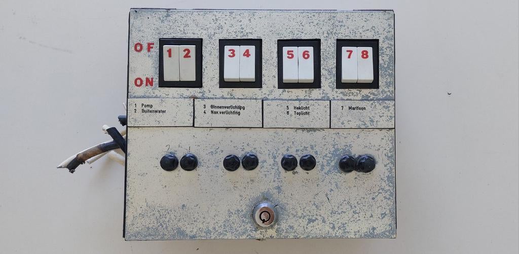 schakelpaneel, Ophalen of Verzenden, Gebruikt, Kabel of Apparatuur