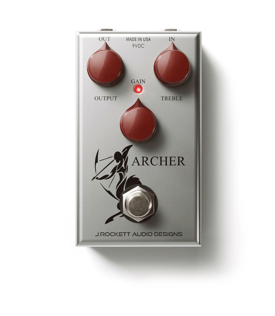 J. Rockett Archer OverdriveBoost pedaal, Muziek en Instrumenten, Effecten, Nieuw, Overige typen, Ophalen of Verzenden