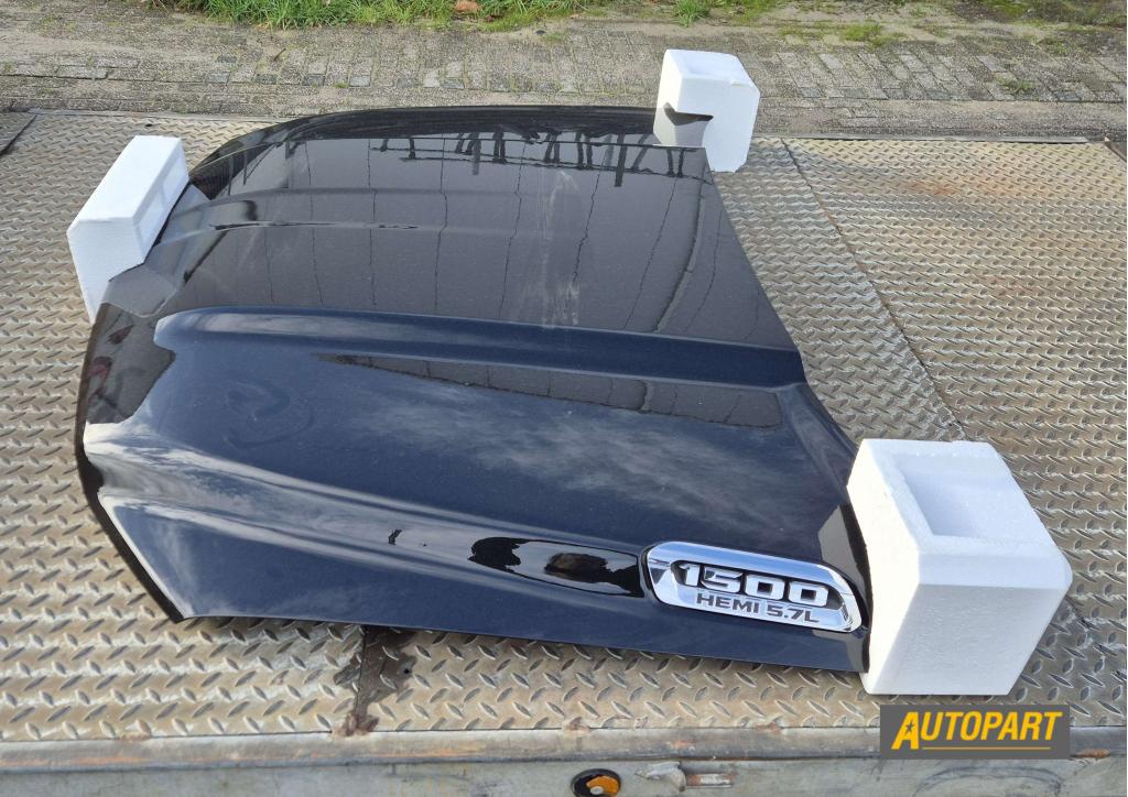 Dodge Ram 1500 standaard motorkap 2019-2025, Gebruikt, PO Box 21-8004 | Auburn Hills, MI 48321-8004, Amerikaanse onderdelen, Ophalen of Verzenden
