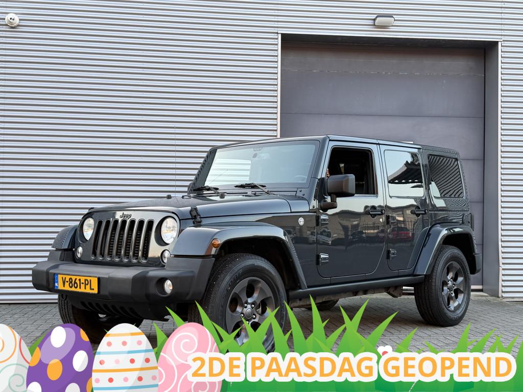 Jeep Wrangler 2.8 CRD Night Eagle I Aut. I Hardtop I 4wd I G, Auto's, Gebruikt, 4 cilinders, Leder en Stof, Bedrijf