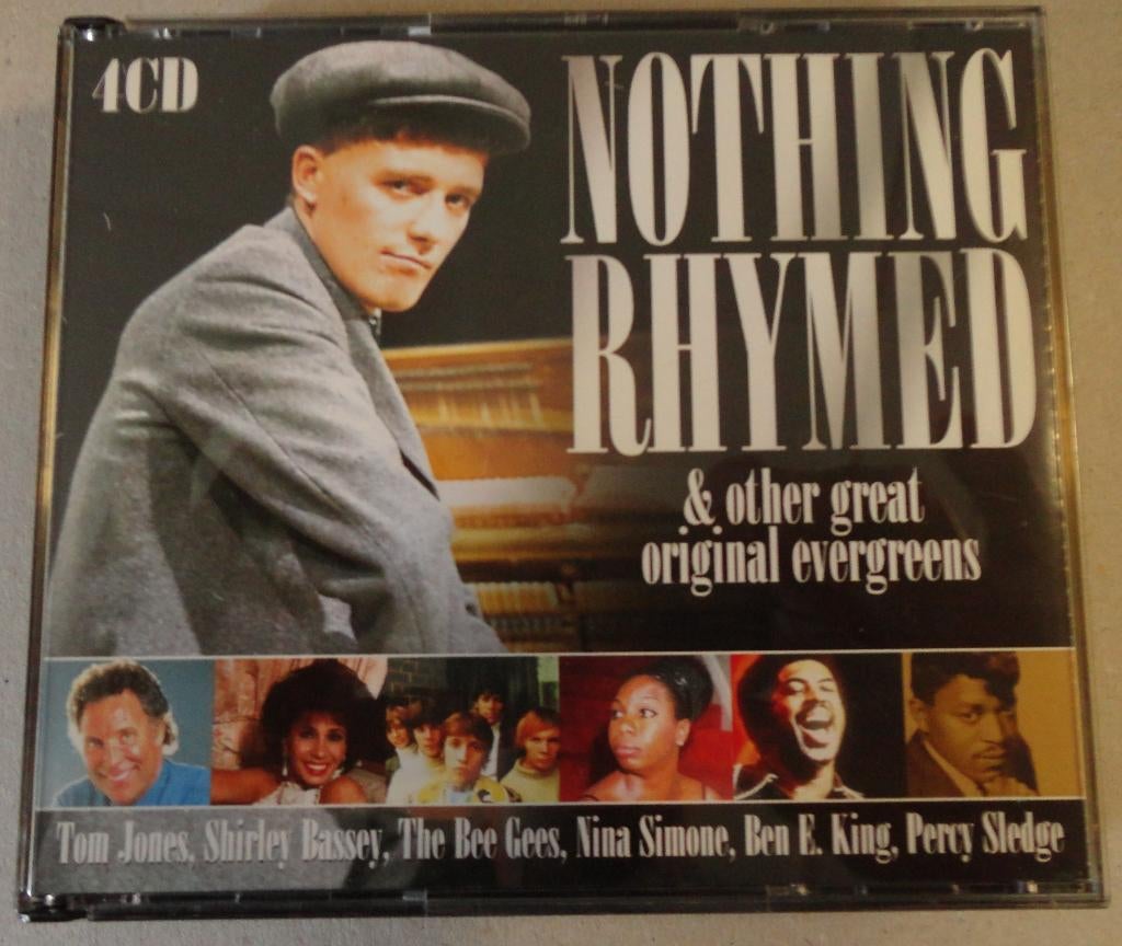Nothing rhymed & other great original evergreens (4-CD's ), Ophalen of Verzenden, 1980 tot 2000, Gebruikt
