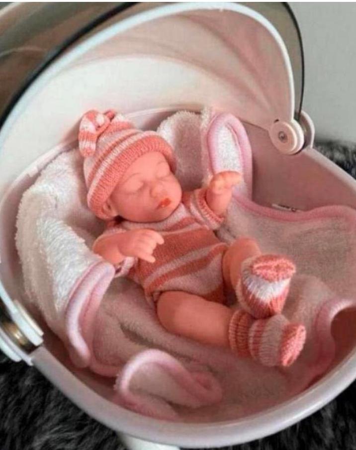 Popje met wagentje / nieuw !, Verzenden, Nieuw, Pop