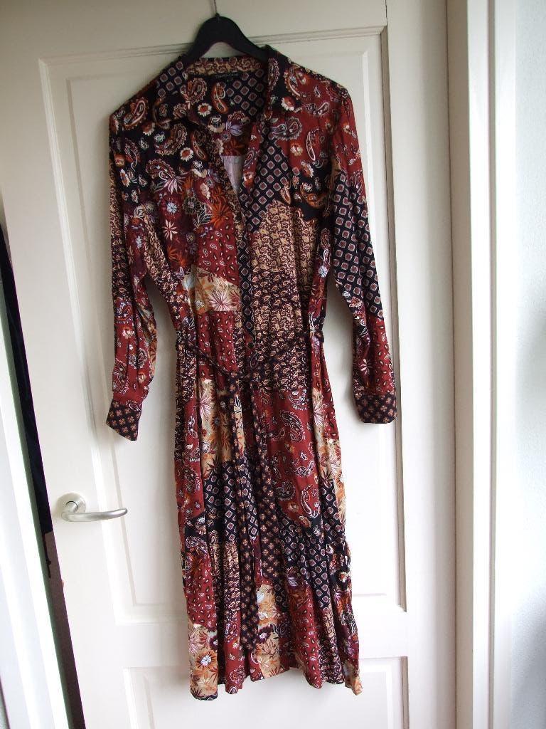 Tramontana prachtige jurk in herfstkleuren bloemenprint XL, Overige kleuren, Tramontana, Maat 46/48 (XL) of groter, Ophalen of Verzenden