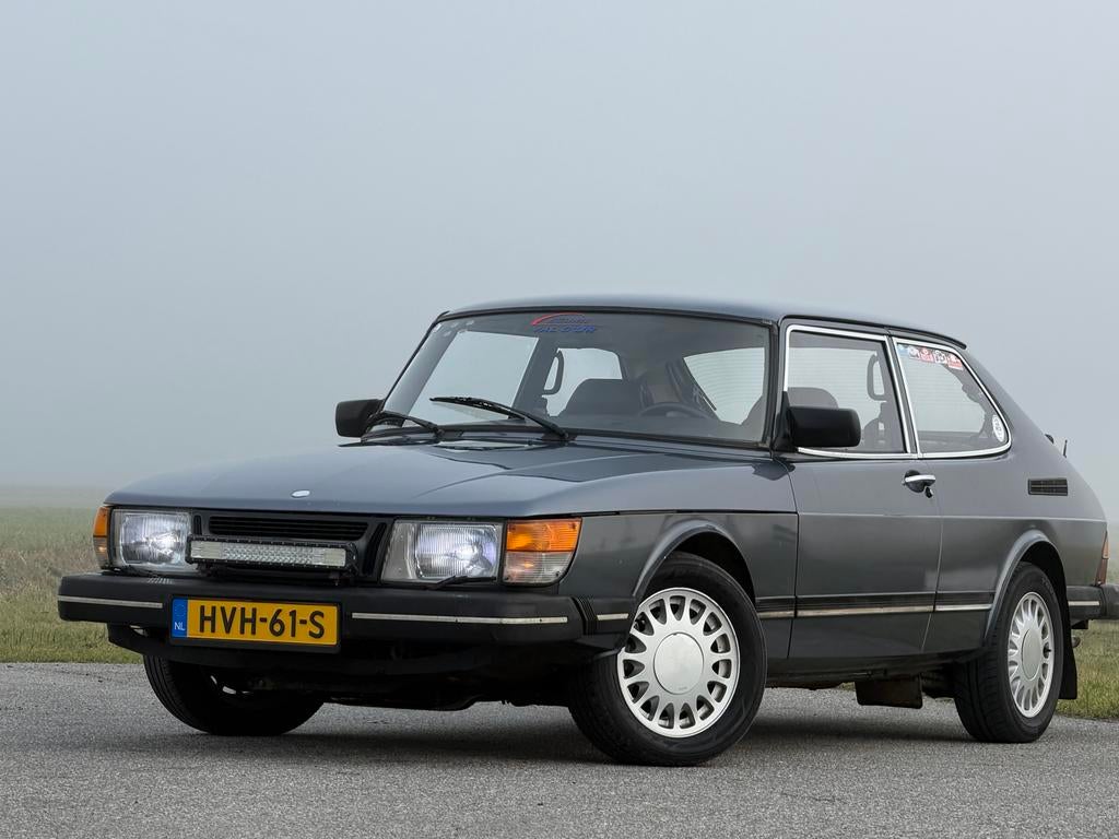Saab 900 GL Coupe belastingvrij, Auto's, Saab, Bedrijf, Benzine, Hatchback, Geïmporteerd, Zilver of Grijs