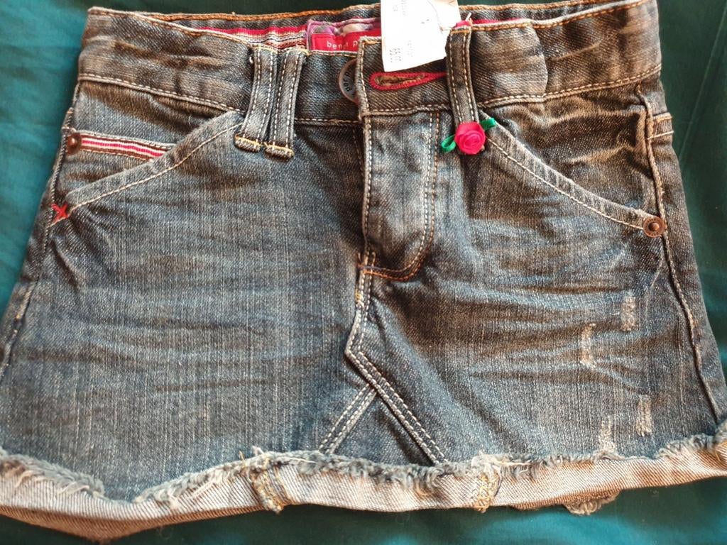 NIEUW! spijkerrokje van Bengh 104, Ophalen of Verzenden, Nieuw, Meisje, Jurk of Rok