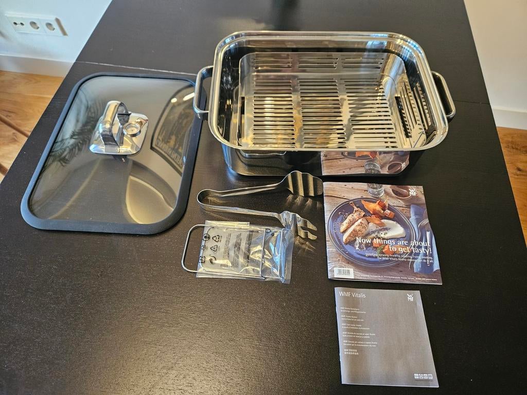 WMF Vitalis stoompan – nieuw/ongebruikt, Kookpan of Snelkookpan, Nieuw, Ophalen of Verzenden, Rvs